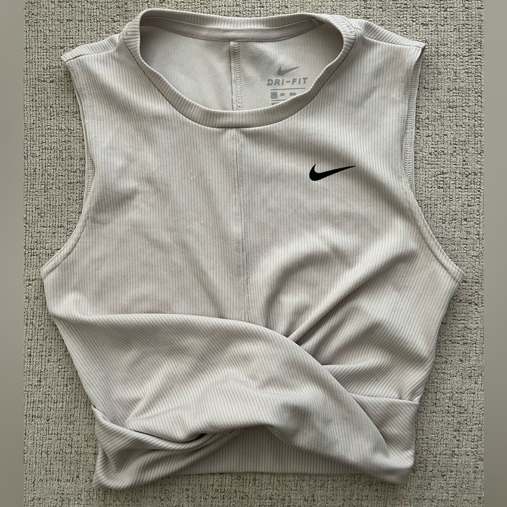 Nike Women’s Dri-FIT Beige Tank Top Size XS
